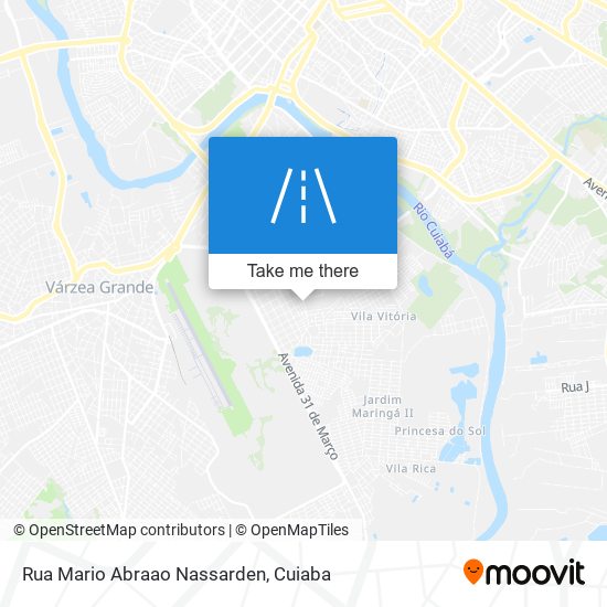 Rua Mario Abraao Nassarden map