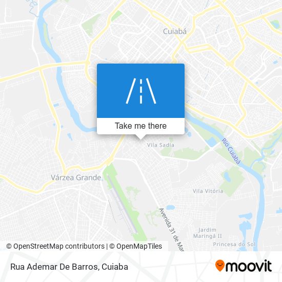 Rua Ademar De Barros map