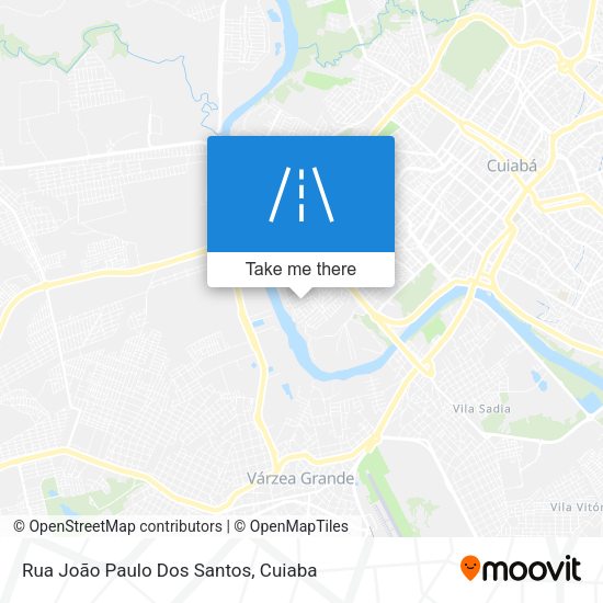 Rua João Paulo Dos Santos map