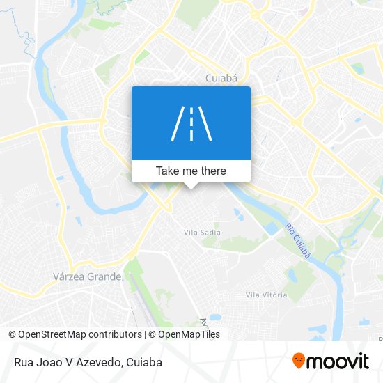 Rua Joao V Azevedo map