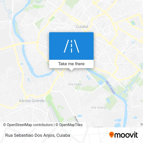 Rua Sebastiao Dos Anjos map