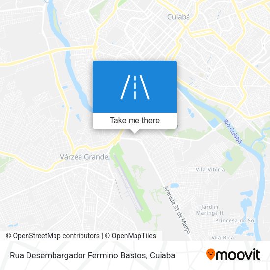 Rua Desembargador Fermino Bastos map