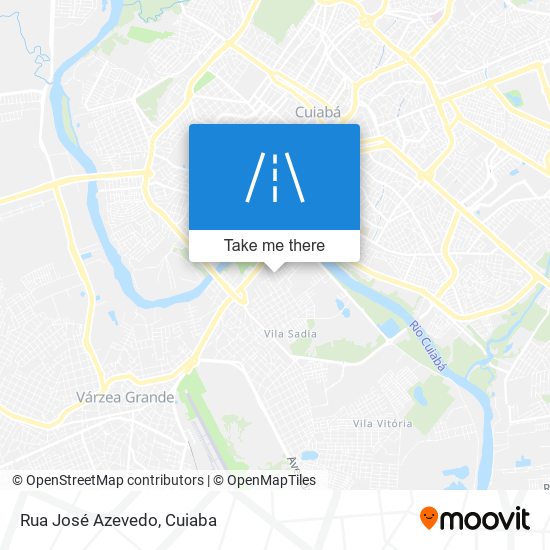 Rua José Azevedo map