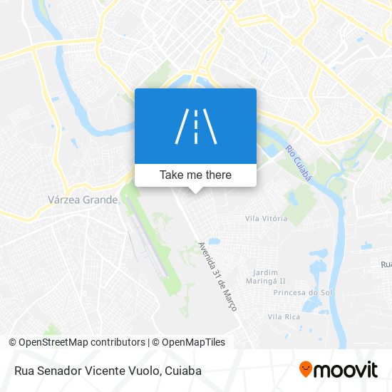 Rua Senador Vicente Vuolo map