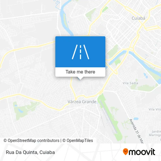 Rua Da Quinta map