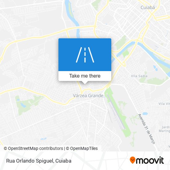 Rua Orlando Spiguel map