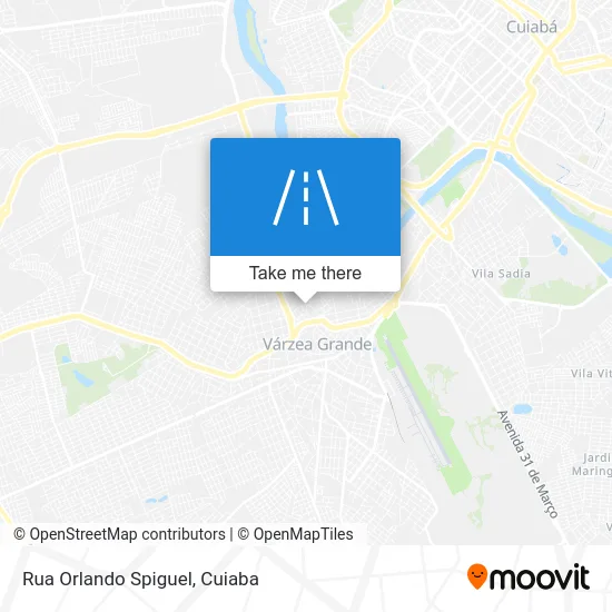Rua Orlando Spiguel map