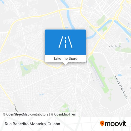 Rua Benedito Monteiro map