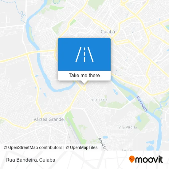 Rua Bandeira map
