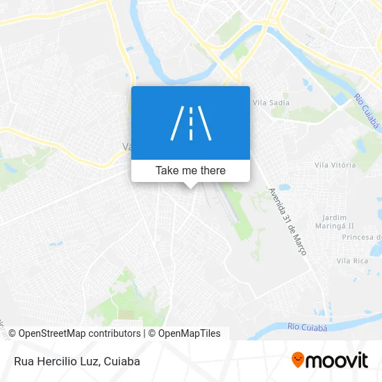 Rua Hercilio Luz map