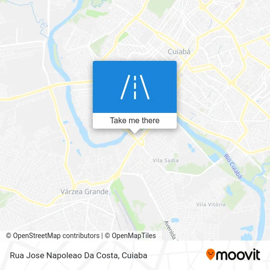 Rua Jose Napoleao Da Costa map