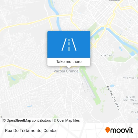 Rua Do Tratamento map