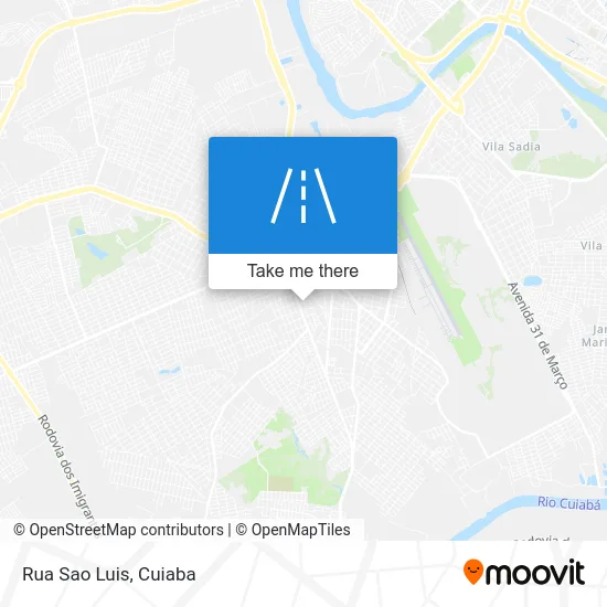 Rua Sao Luis map
