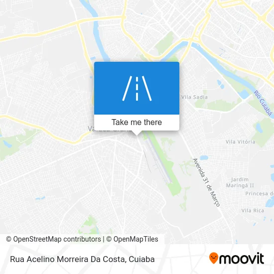 Rua Acelino Morreira Da Costa map