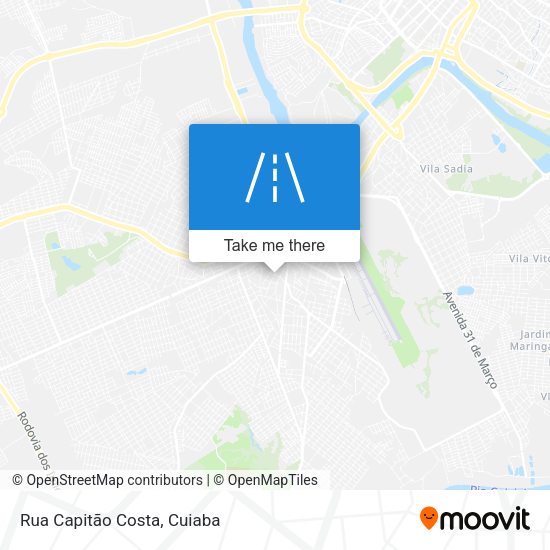 Rua Capitão Costa map