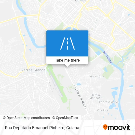 Rua Deputado Emanuel Pinheiro map