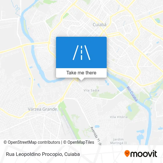 Rua Leopoldino Procopio map