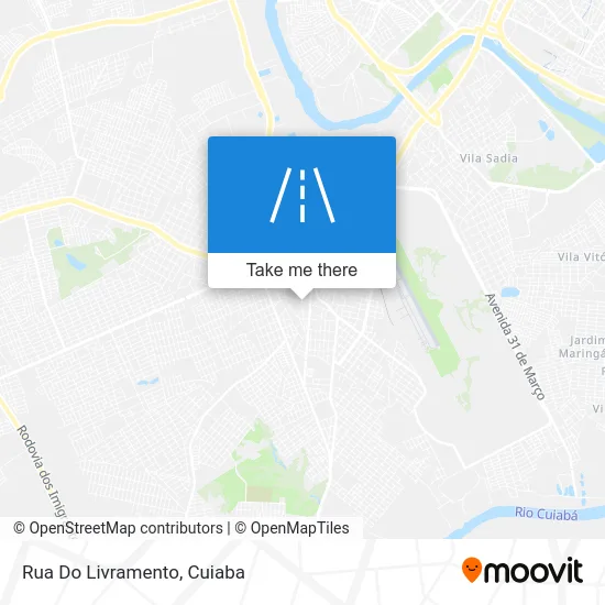 Rua Do Livramento map