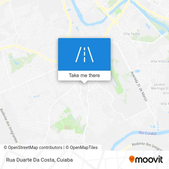 Rua Duarte Da Costa map