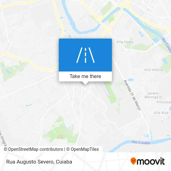 Rua Augusto Severo map