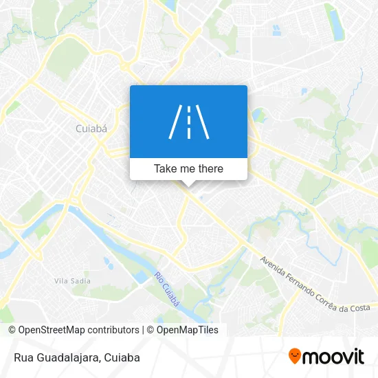 Rua Guadalajara map