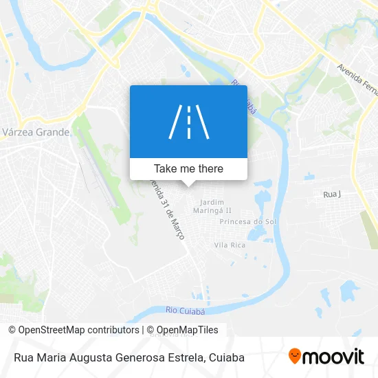 Rua Maria Augusta Generosa Estrela map