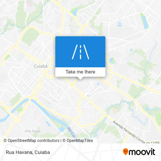Rua Havana map