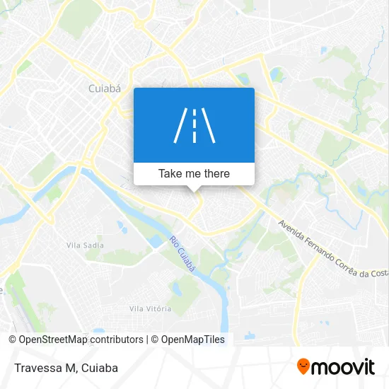 Travessa M map