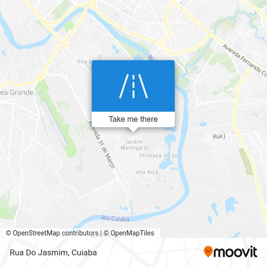 Rua Do Jasmim map