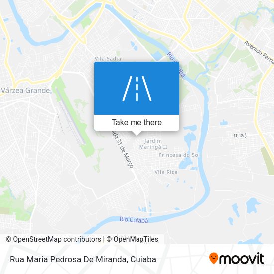 Rua Maria Pedrosa De Miranda map