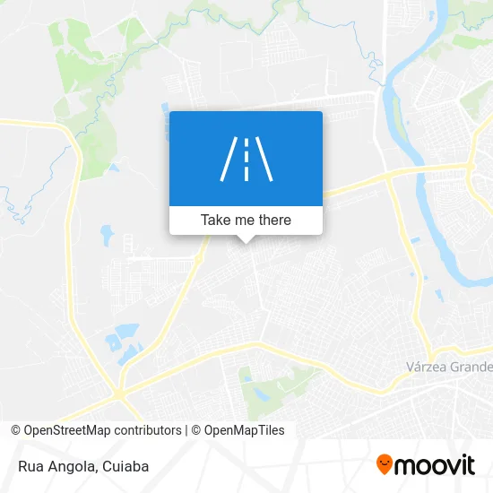 Rua Angola map