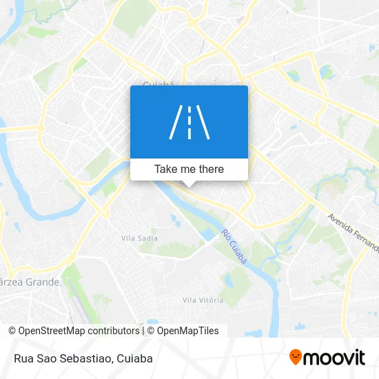 Rua Sao Sebastiao map