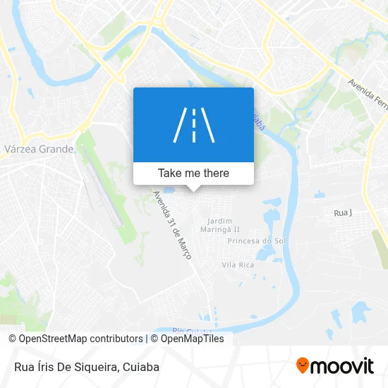 Rua Íris De Siqueira map