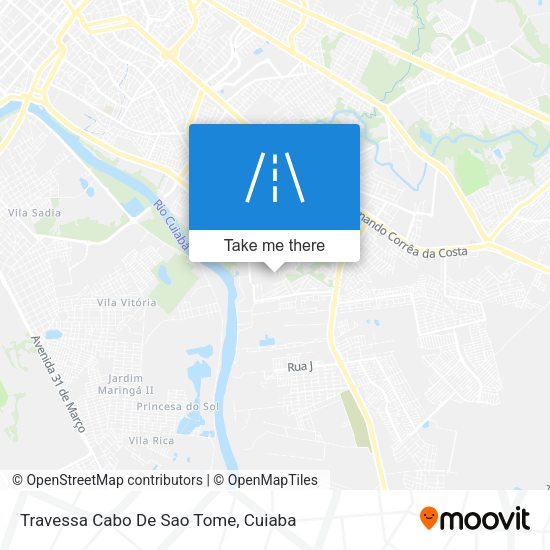 Travessa Cabo De Sao Tome map