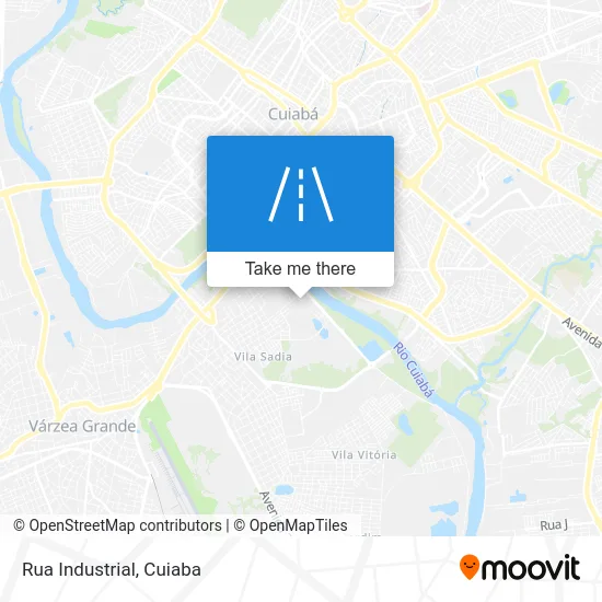 Rua Industrial map