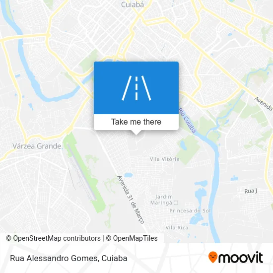 Rua Alessandro Gomes map