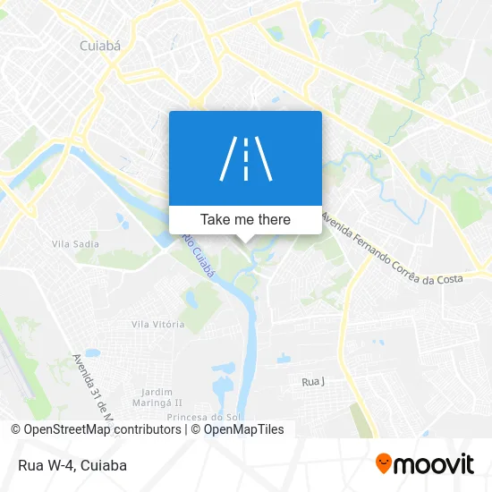 Rua W-4 map
