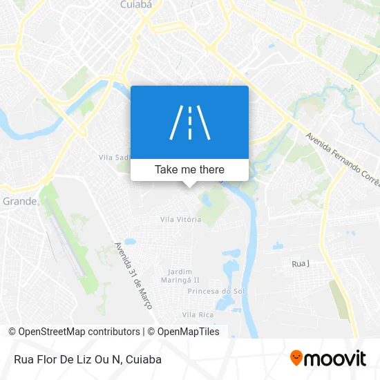 Rua Flor De Liz Ou N map