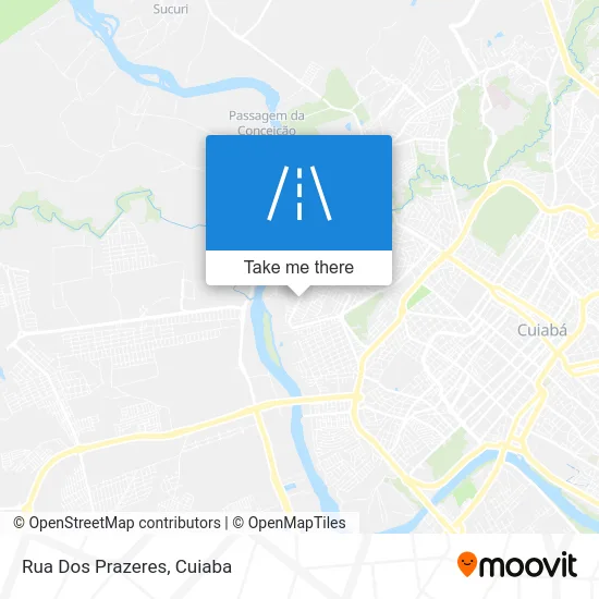 Rua Dos Prazeres map