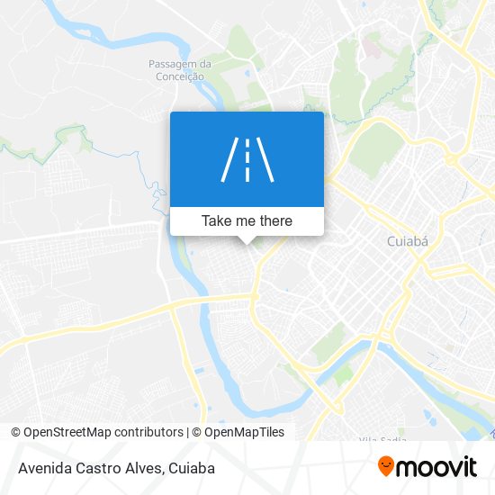 Avenida Castro Alves map