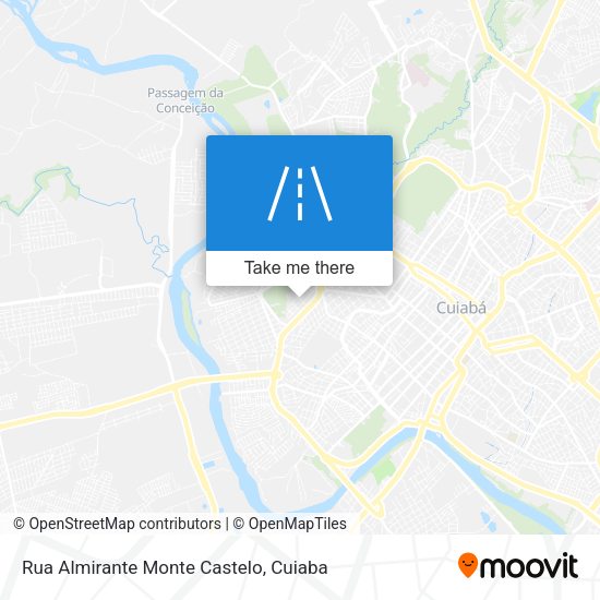 Rua Almirante Monte Castelo map