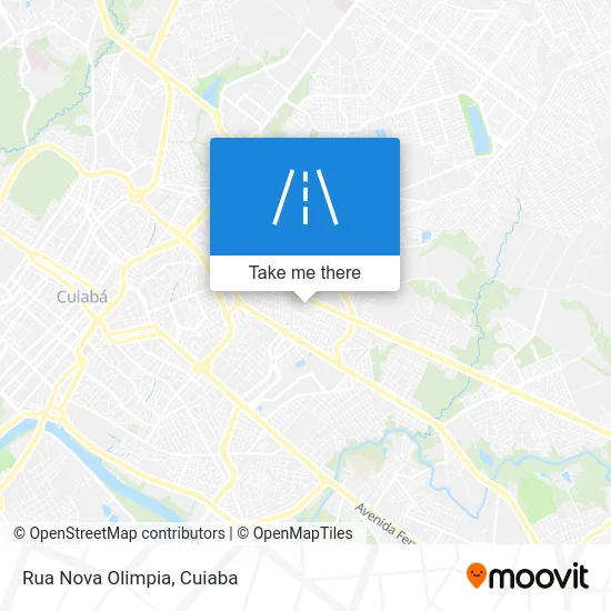 Rua Nova Olimpia map