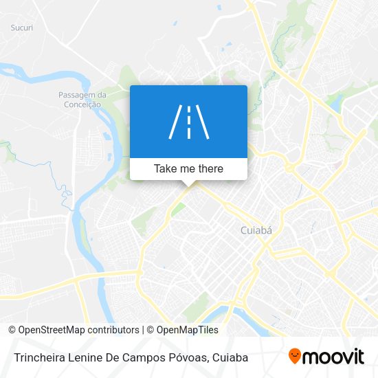 Trincheira Lenine De Campos Póvoas map