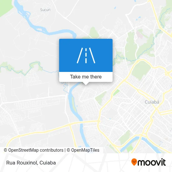 Rua Rouxinol map
