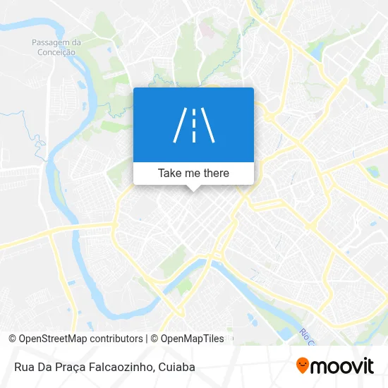Rua Da Praça Falcaozinho map