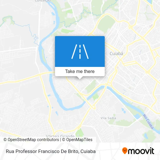 Rua Professor Francisco De Brito map