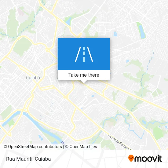 Rua Mauriti map