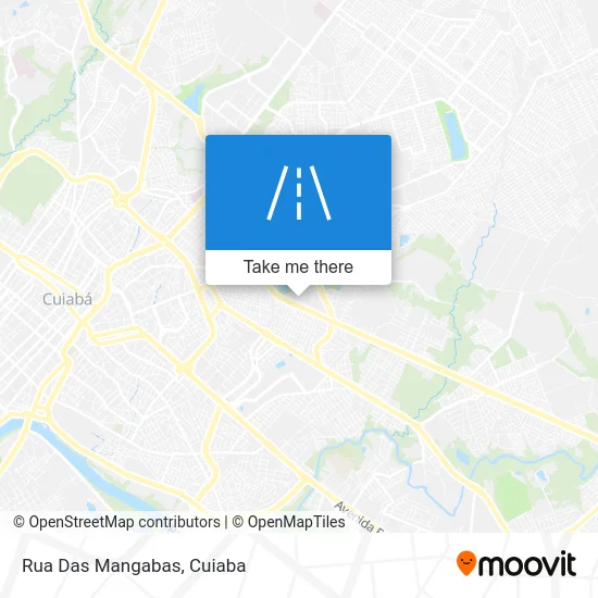 Rua Das Mangabas map