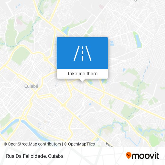 Rua Da Felicidade map