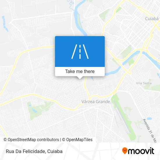 Rua Da Felicidade map
